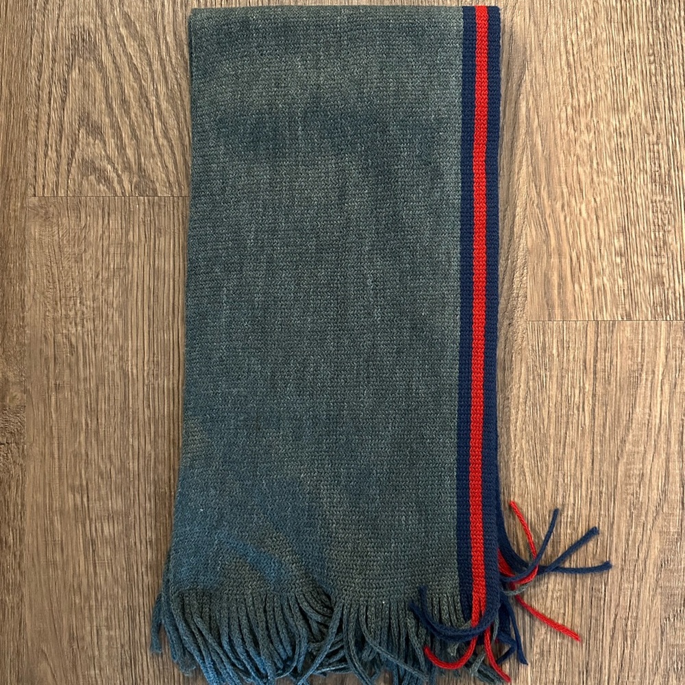 Nautica - Wool Scarf - Grey